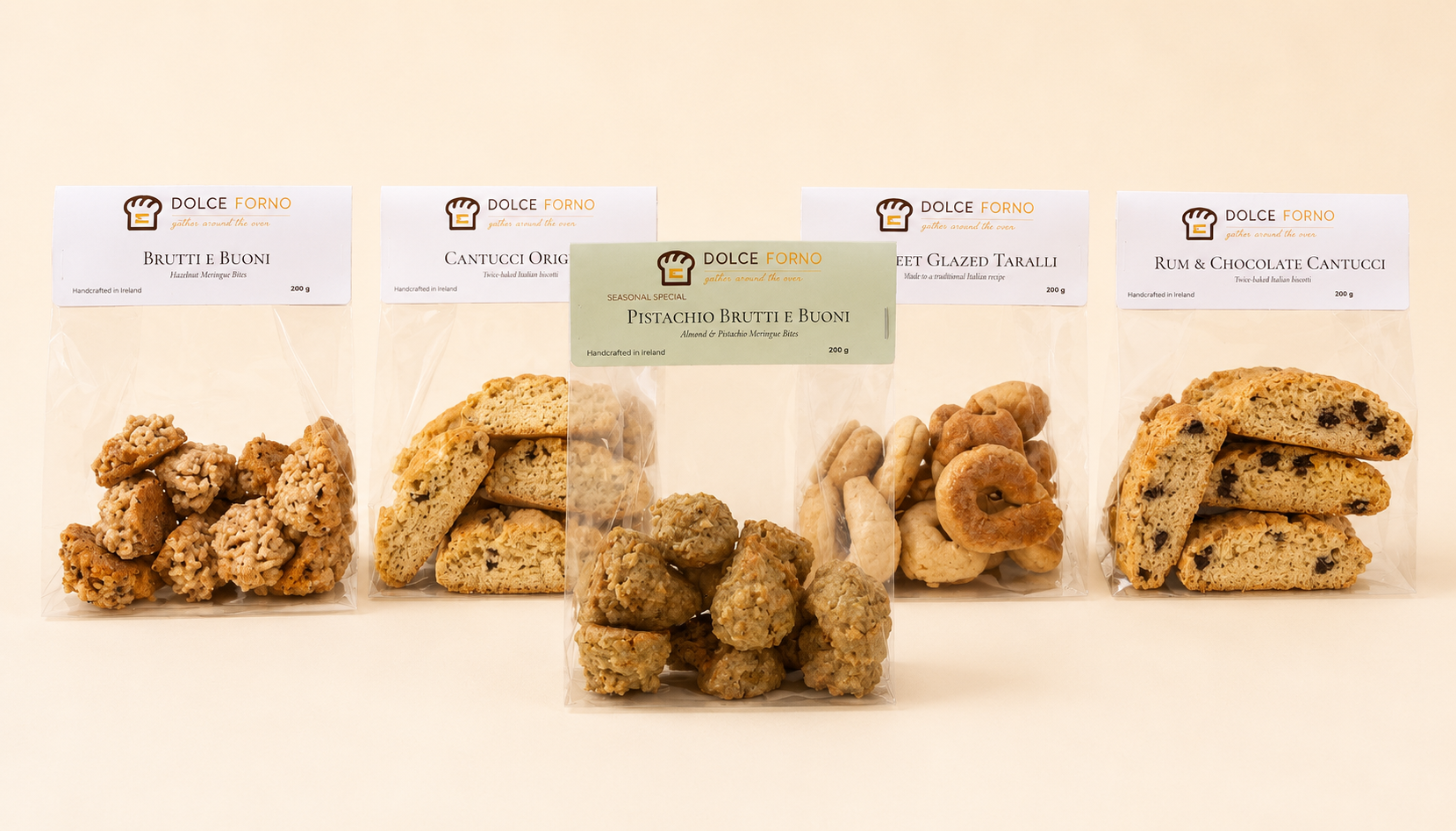 Pantry Collection seasonal editions with Pistachio Brutti e Buoni